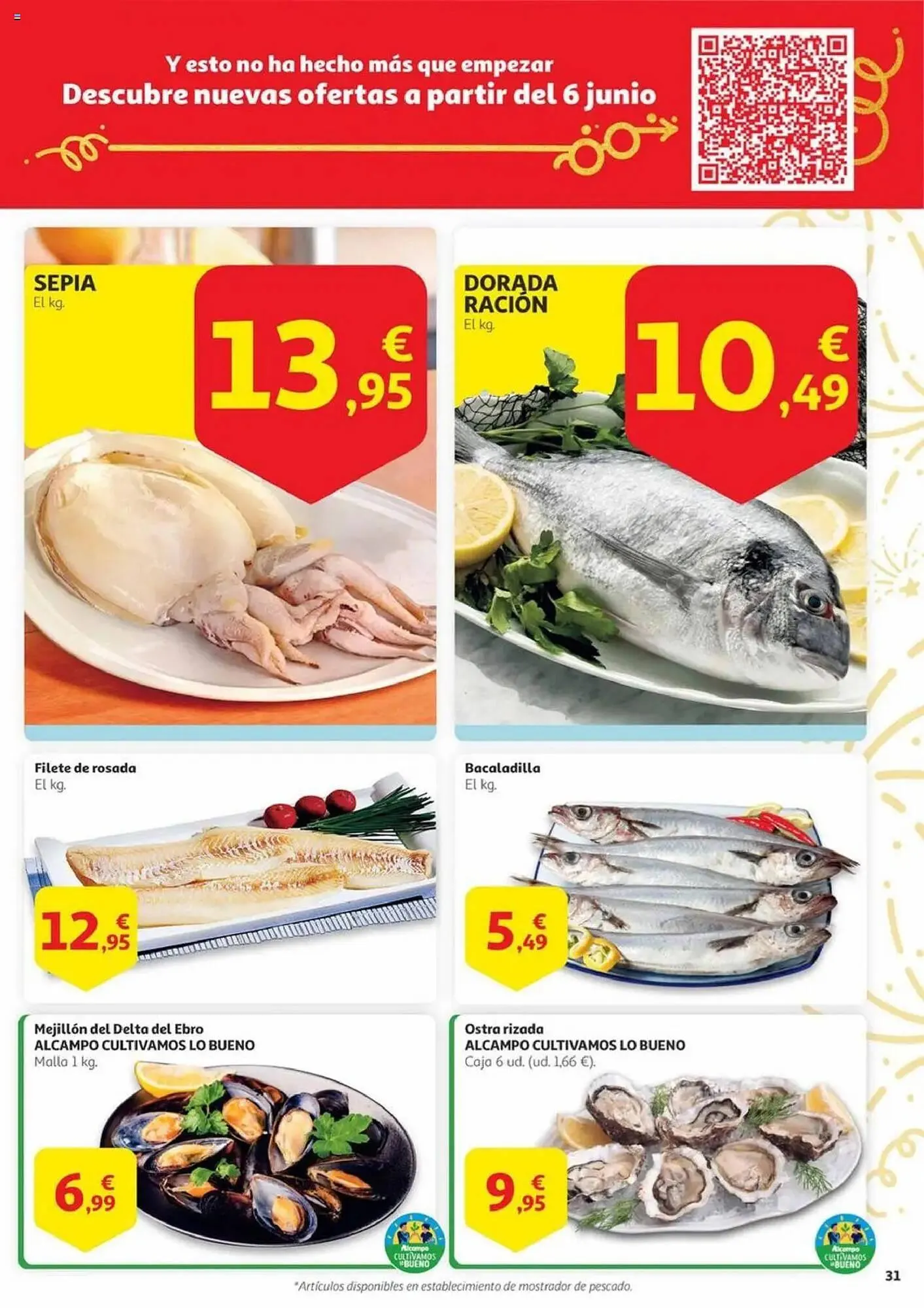 Catálogo de Folleto Alcampo 3 de junio al 16 de junio 2025 - Página 31