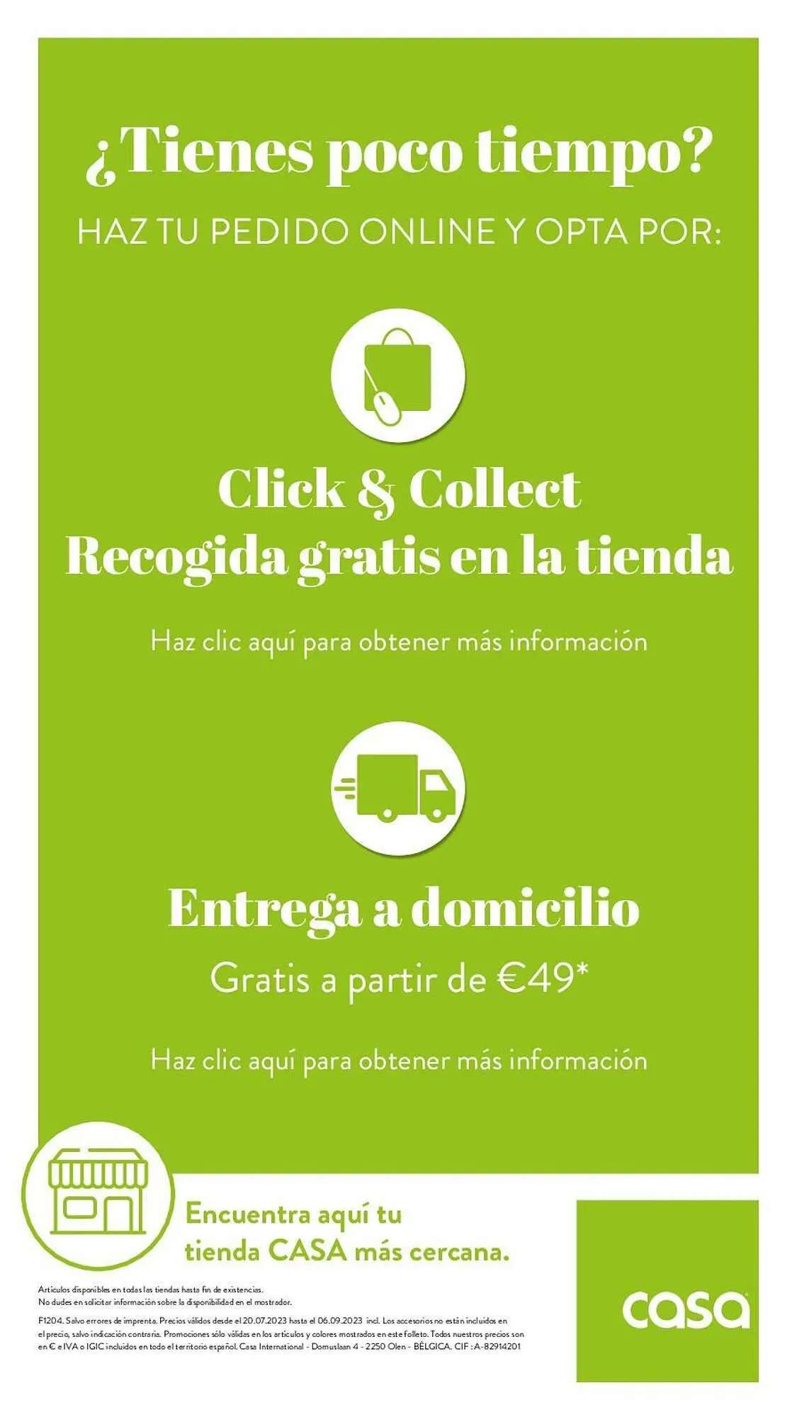 Catálogo de Folleto Casa 20 de julio al 6 de septiembre 2023 - Página 19