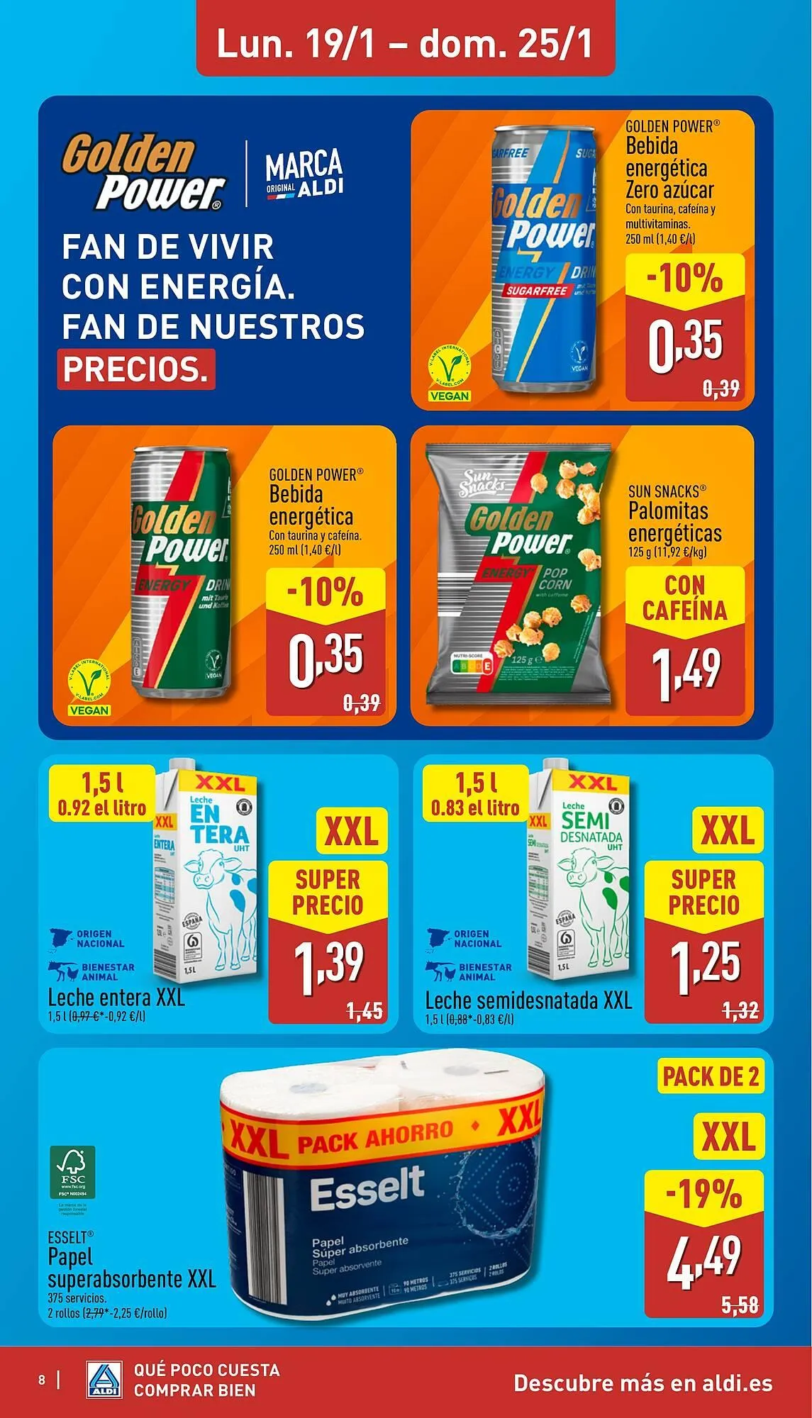 Catálogo de Folleto ALDI 19 de enero al 25 de enero 2026 - Página 8