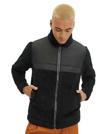 Hombre Chaqueta de borreguillo Seth Blocked