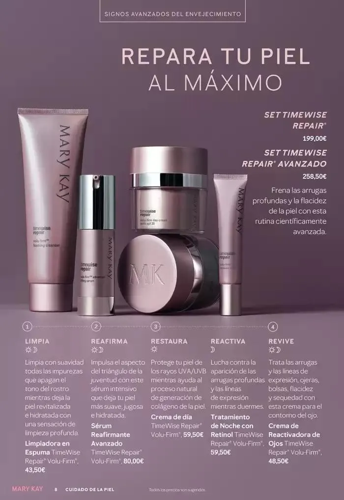 Catálogo de Folleto "Belleza Mary Kay" - Primavera 2025 16 de abril al 30 de abril 2025 - Página 8