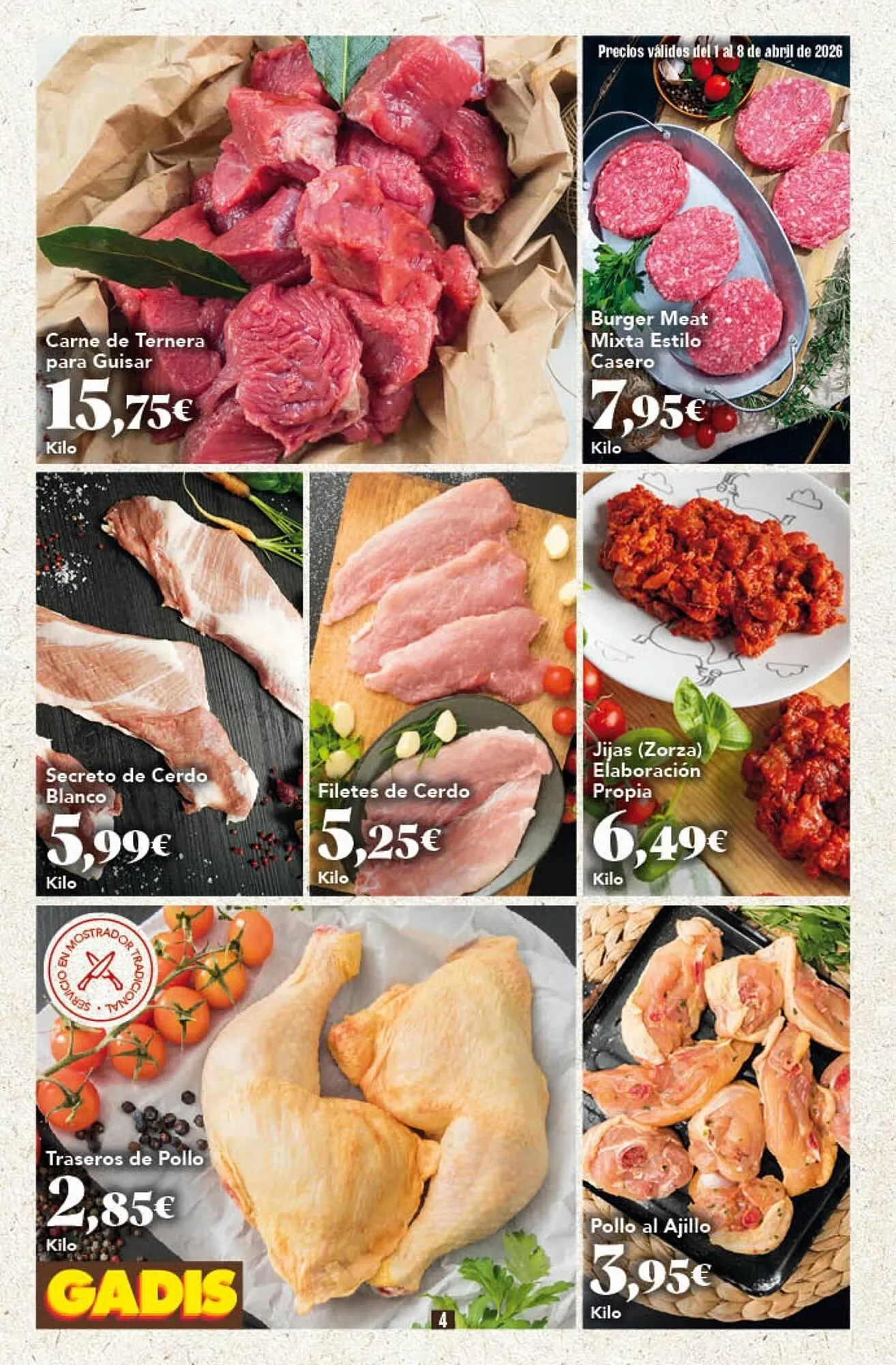 Catálogo de Folleto Gadis 1 de abril al 8 de abril 2026 - Página 4