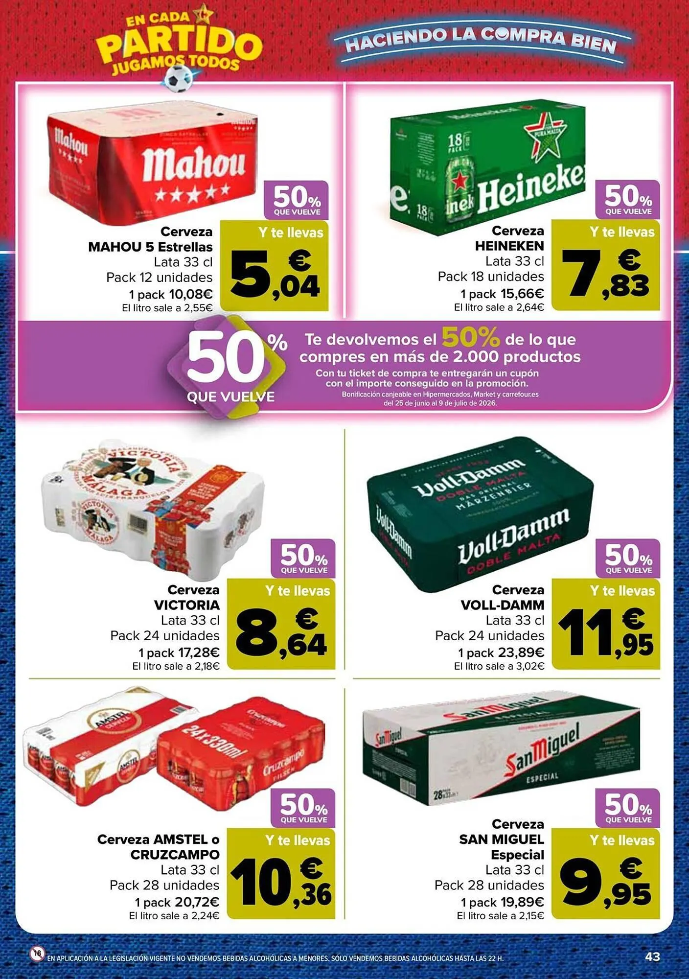 Catálogo de Folleto Carrefour 11 de junio al 24 de junio 2026 - Página 43
