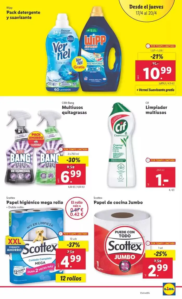 Catálogo de ¡Bazar Lidl! Ofertas válidas del 14/04 al 20/04 14 de abril al 20 de abril 2025 - Página 54