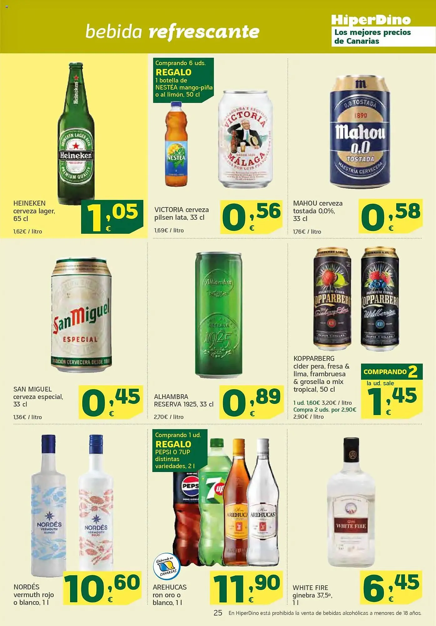 Catálogo de Folleto HiperDino 23 de octubre al 6 de noviembre 2025 - Página 25