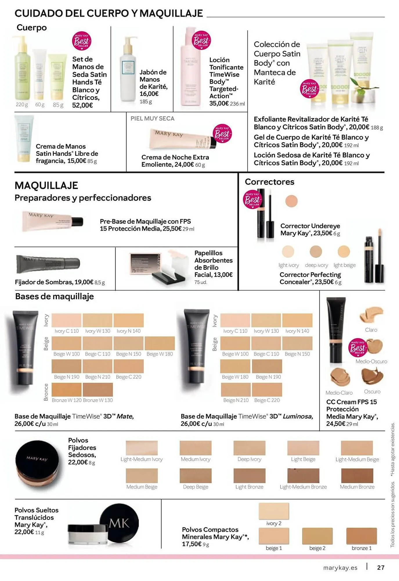 Catálogo de Folleto Mary Kay 6 de septiembre al 20 de septiembre 2023 - Página 27