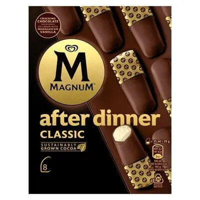 Helado Magnum after dinner classic 8 uds