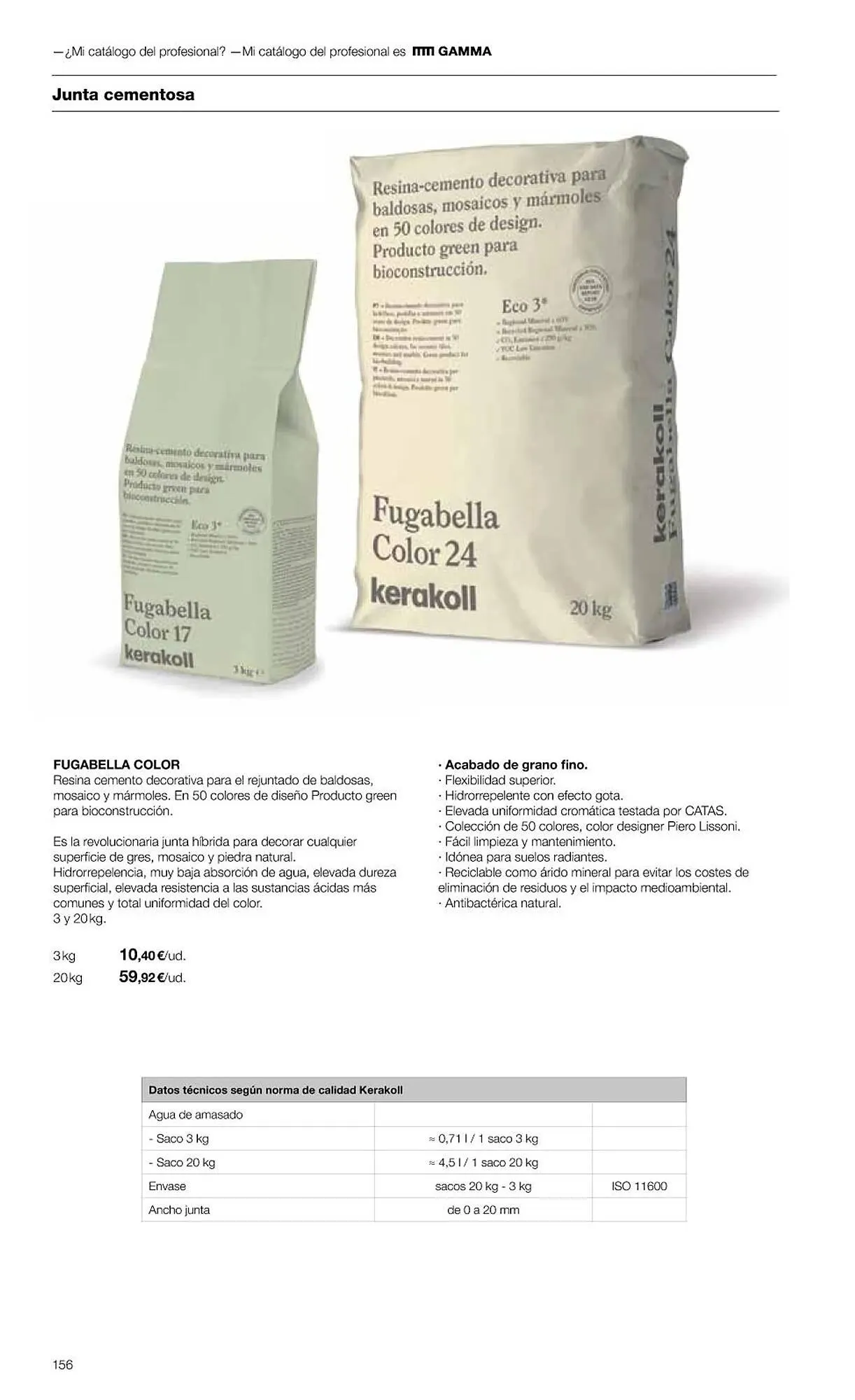 Catálogo de Folleto Grup Gamma 1 de febrero al 31 de diciembre 2023 - Página 158