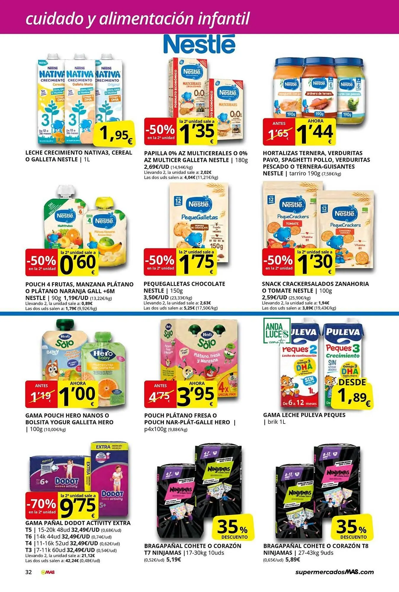 Catálogo de Folleto Supermercados MAS 8 de enero al 29 de enero 2026 - Página 32