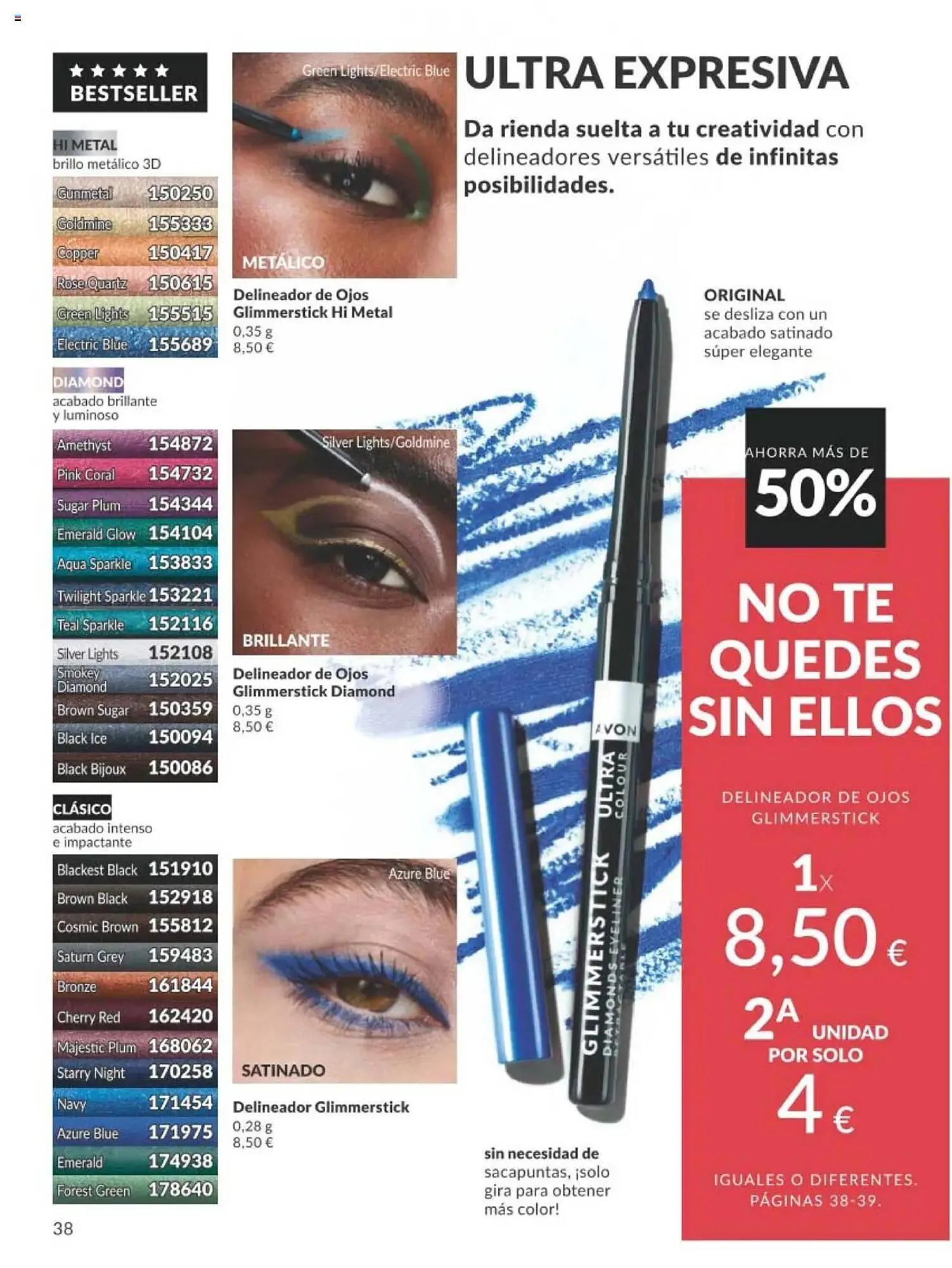 Catálogo de Folleto AVON 1 de abril al 30 de abril 2025 - Página 38