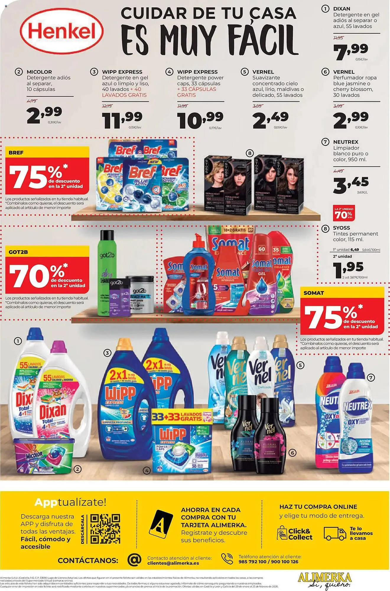 Catálogo de Folleto Alimerka 29 de enero al 25 de febrero 2026 - Página 40