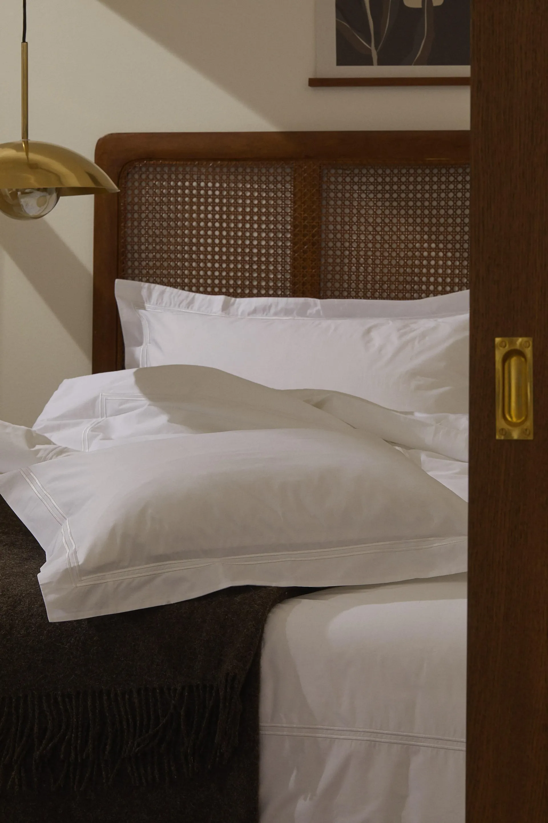 Funda nórdica individual en percal de algodón