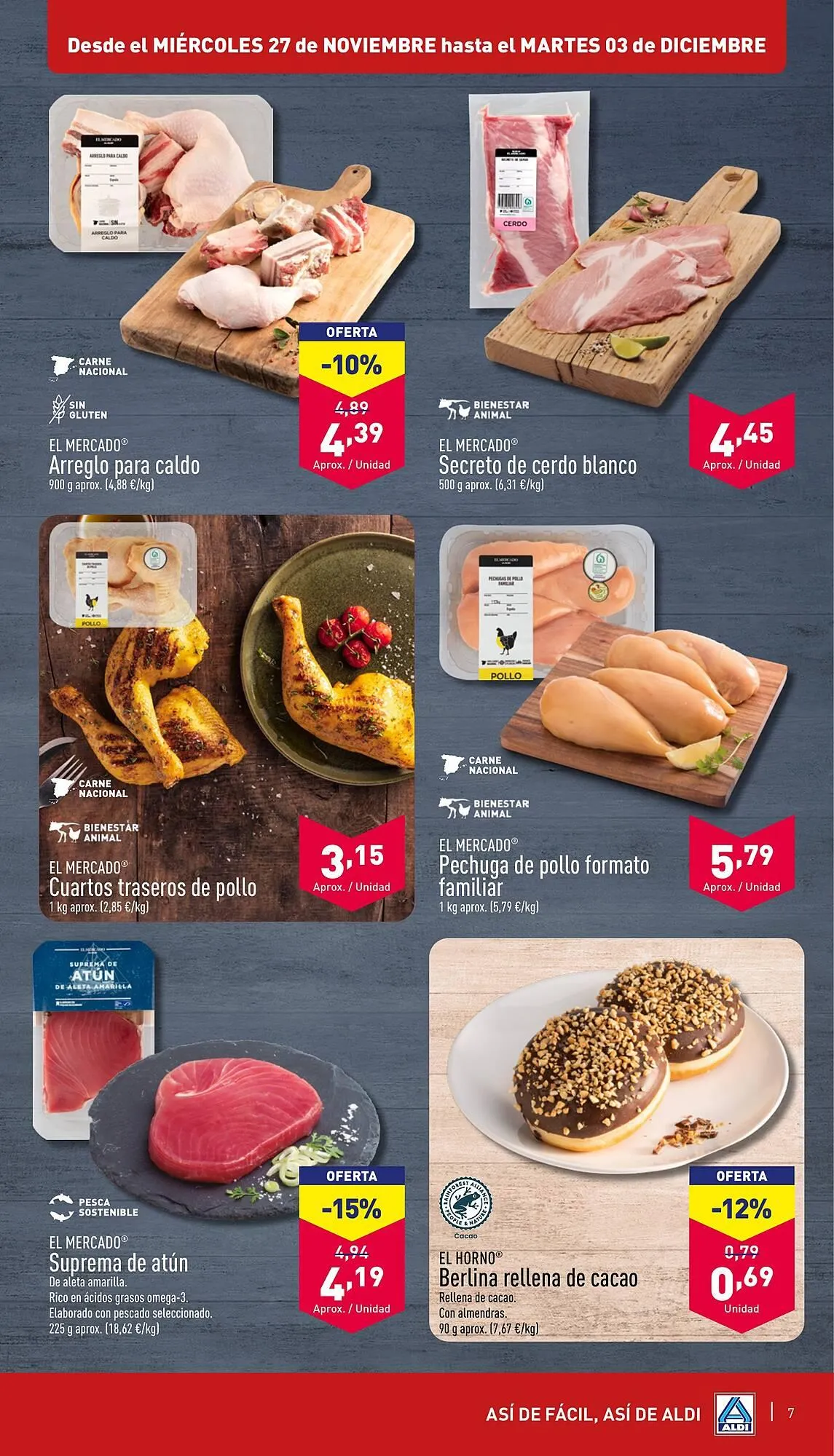 Catálogo de Folleto ALDI 27 de noviembre al 3 de diciembre 2024 - Página 7