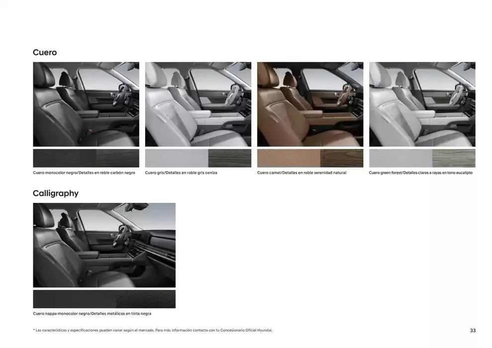 Catálogo de Hyundai - Nuevo SANTA FE Híbrido 31 de diciembre al 31 de diciembre 2025 - Página 33