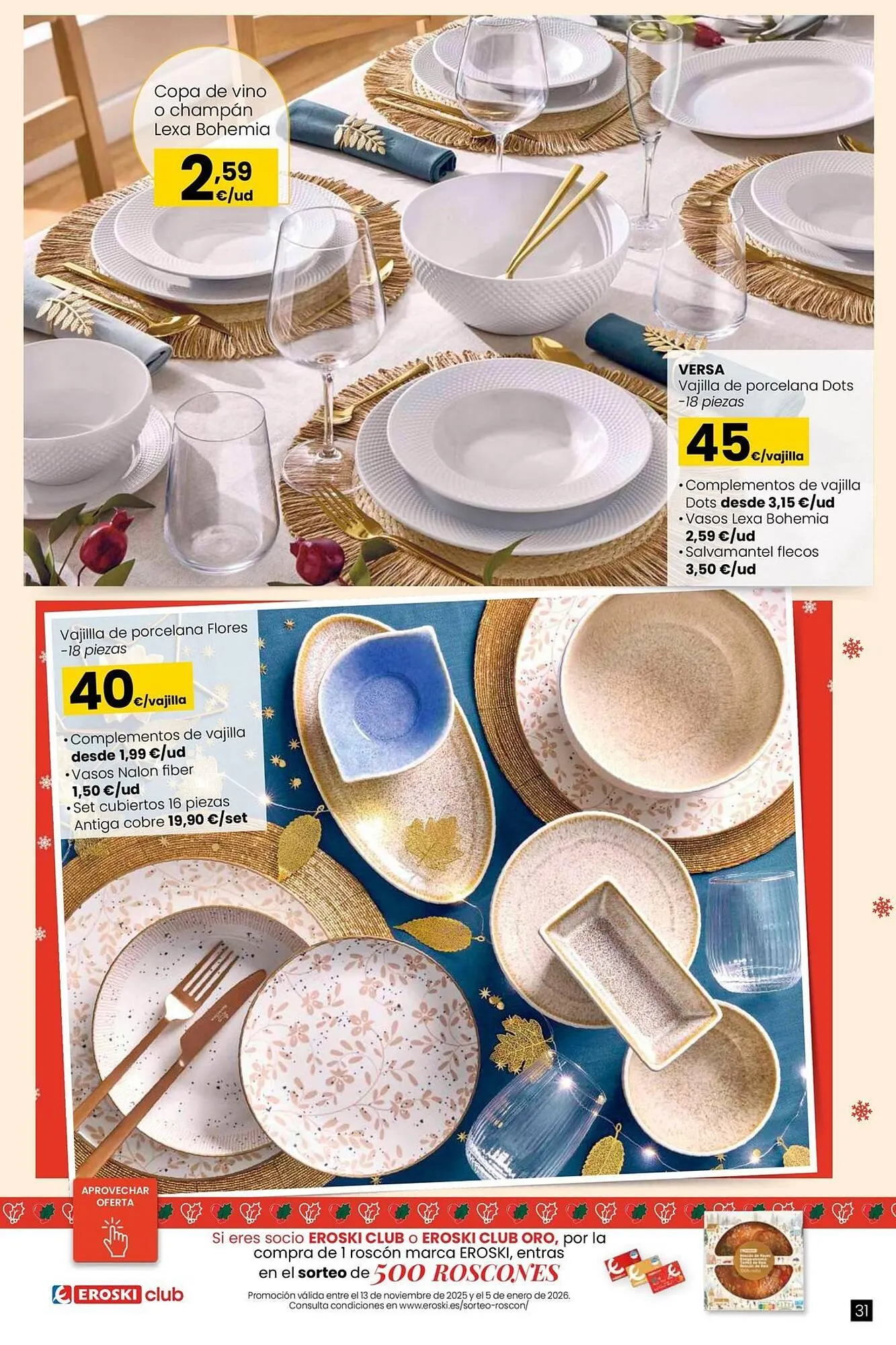 Catálogo de Folleto Eroski 2 de diciembre al 6 de diciembre 2025 - Página 31