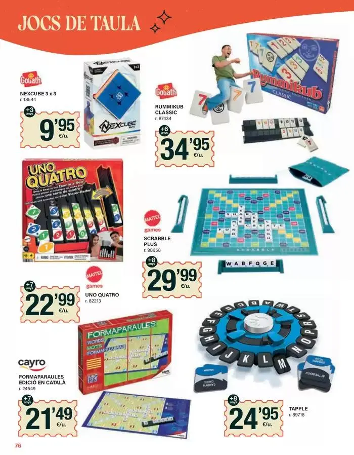 Catálogo de Catàleg joguines 2024 12 de noviembre al 31 de diciembre 2024 - Página 76