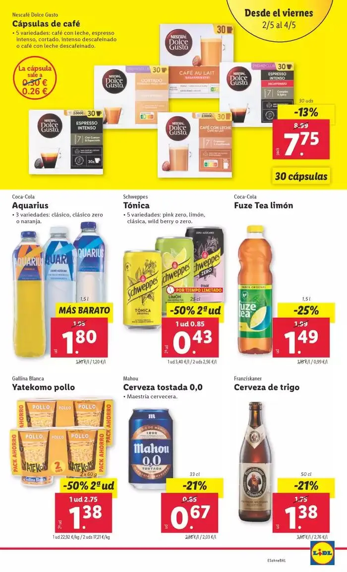 Catálogo de № 1 PRECIO - Ofertas válidas del 28/04 al 04/05 28 de abril al 4 de mayo 2025 - Página 21