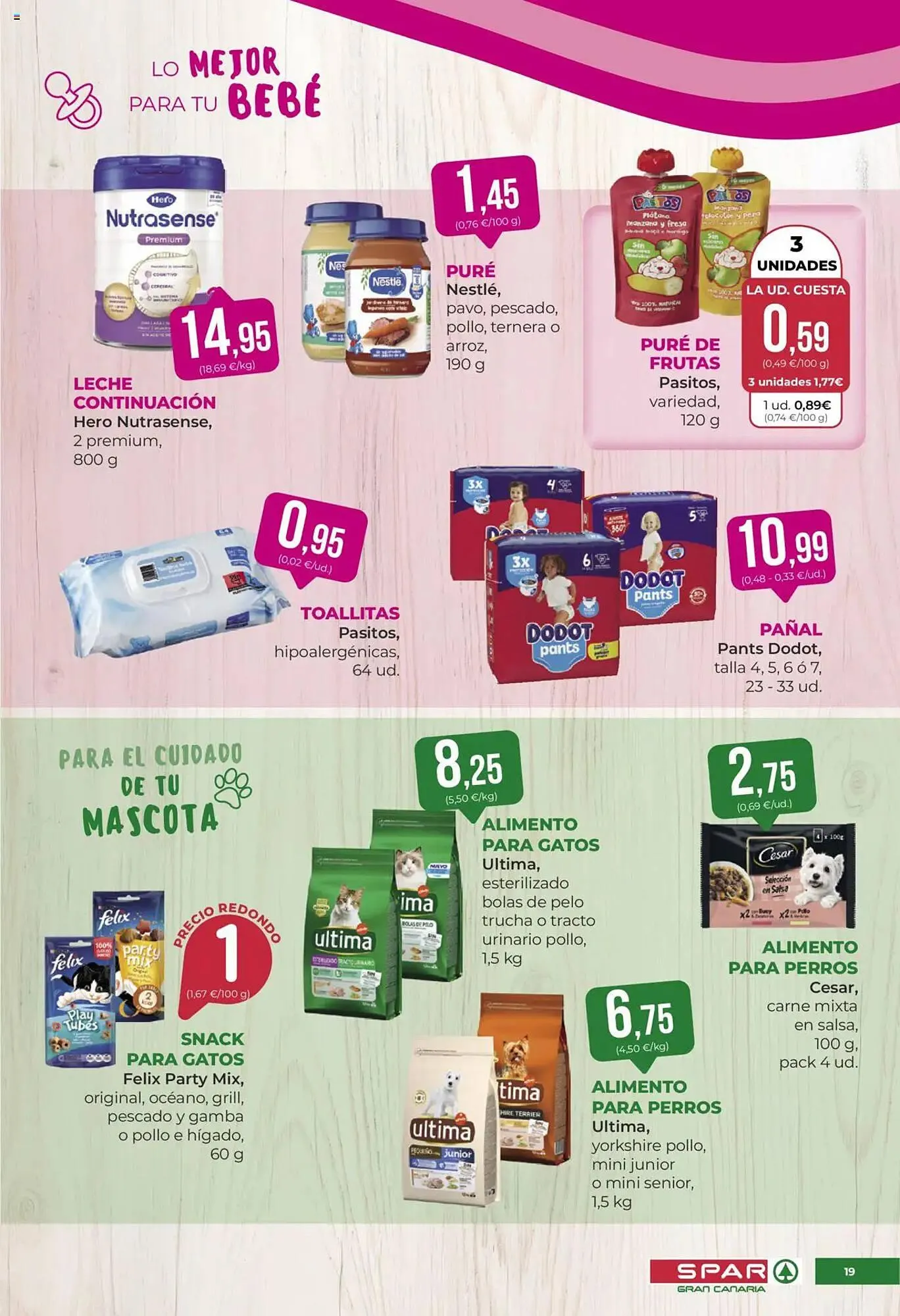 Catálogo de Folleto SPAR Gran Canaria 21 de marzo al 3 de abril 2025 - Página 19