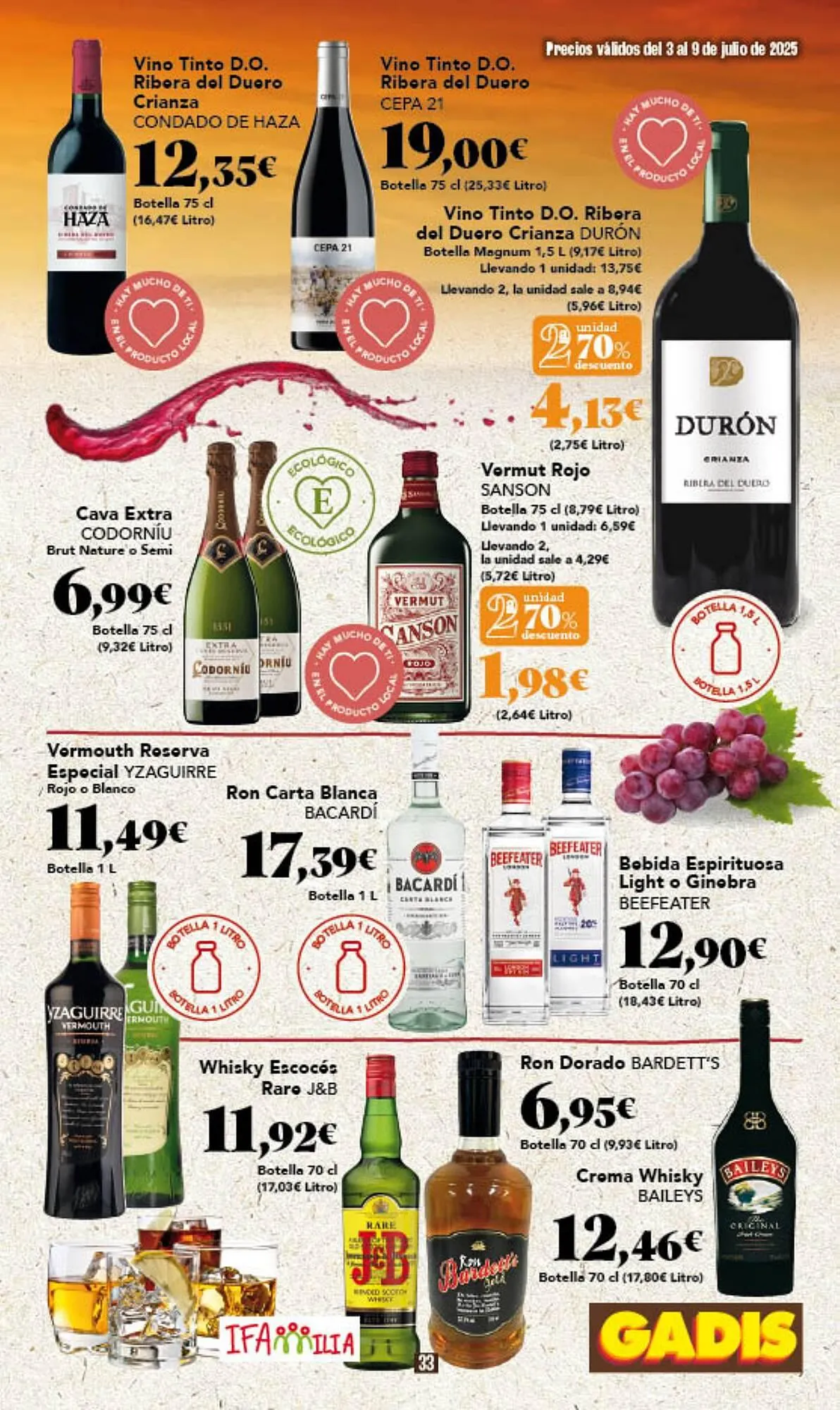 Catálogo de Folleto Gadis 3 de julio al 9 de julio 2025 - Página 33