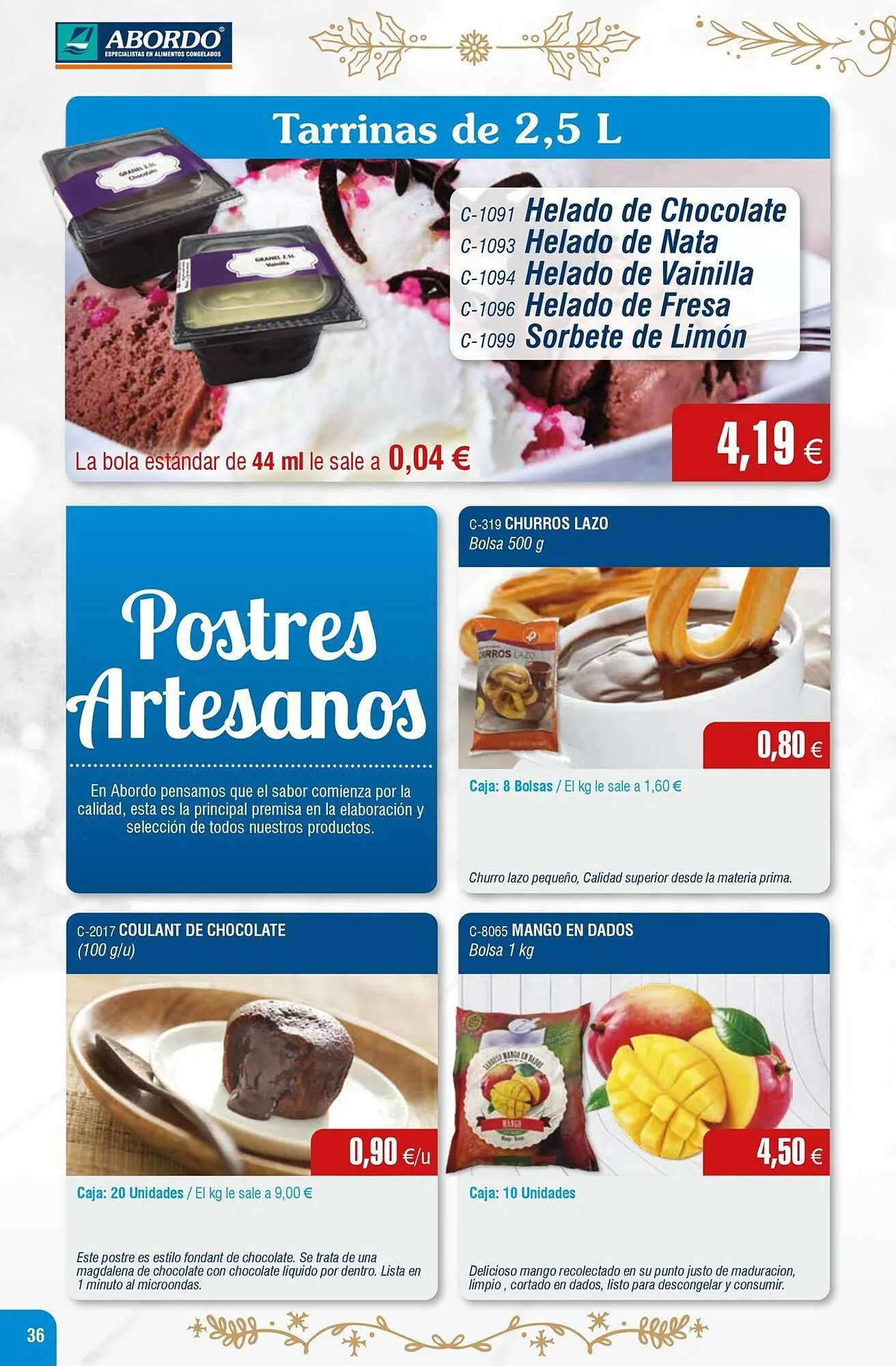 Catálogo de Folleto Abordo 1 de diciembre al 31 de diciembre 2023 - Página 36