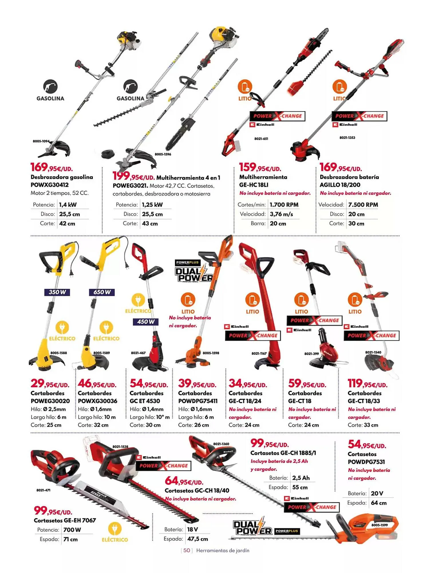 Catálogo de Folleto BricoCentro 23 de abril al 26 de junio 2025 - Página 50