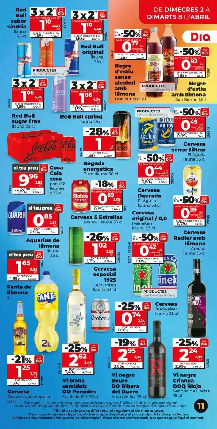 Catálogo de El teu nou Dia del 2 al 8 d'abril 2 de abril al 8 de abril 2025 - Página 11