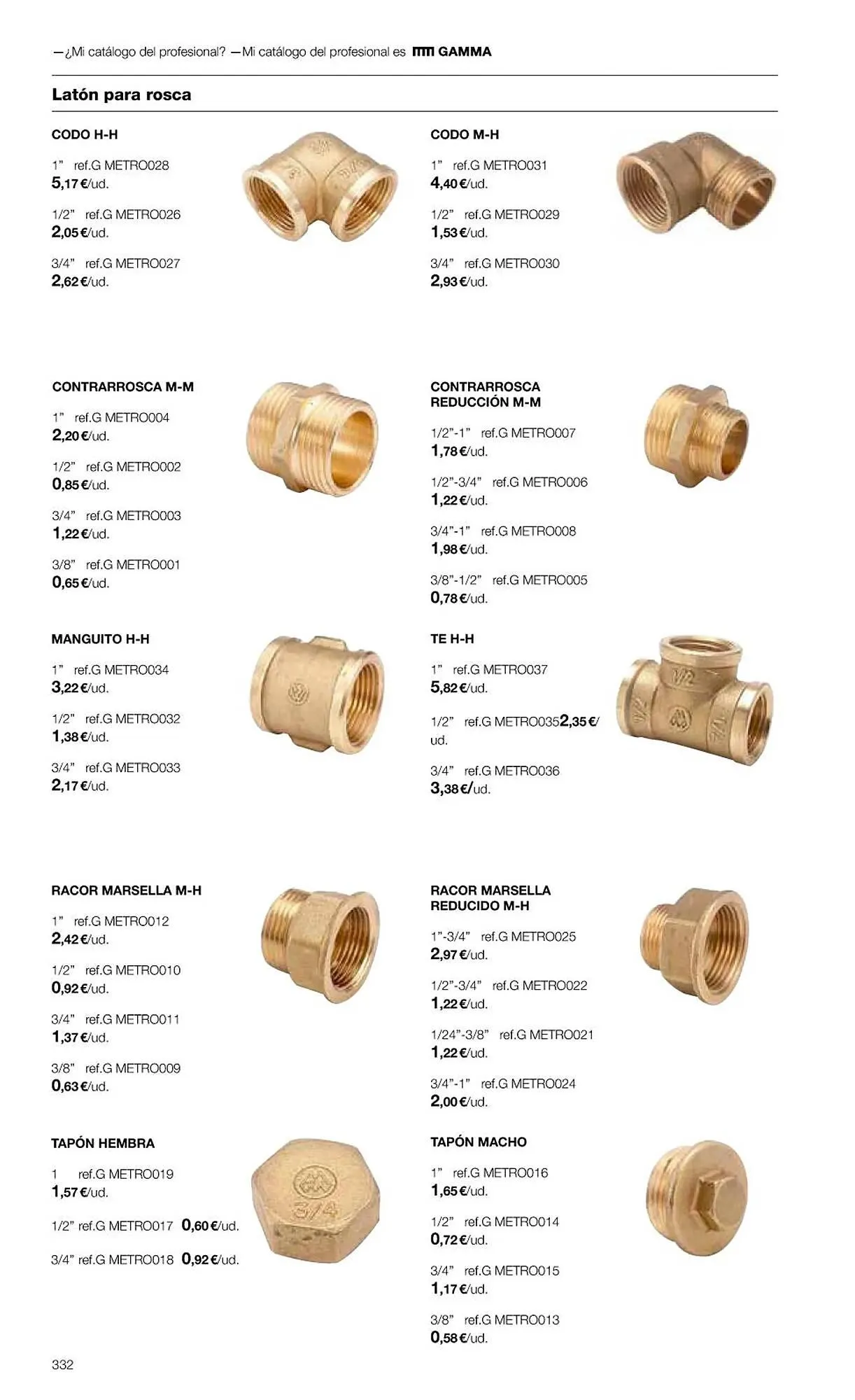 Catálogo de Folleto Grup Gamma 1 de febrero al 31 de diciembre 2023 - Página 334