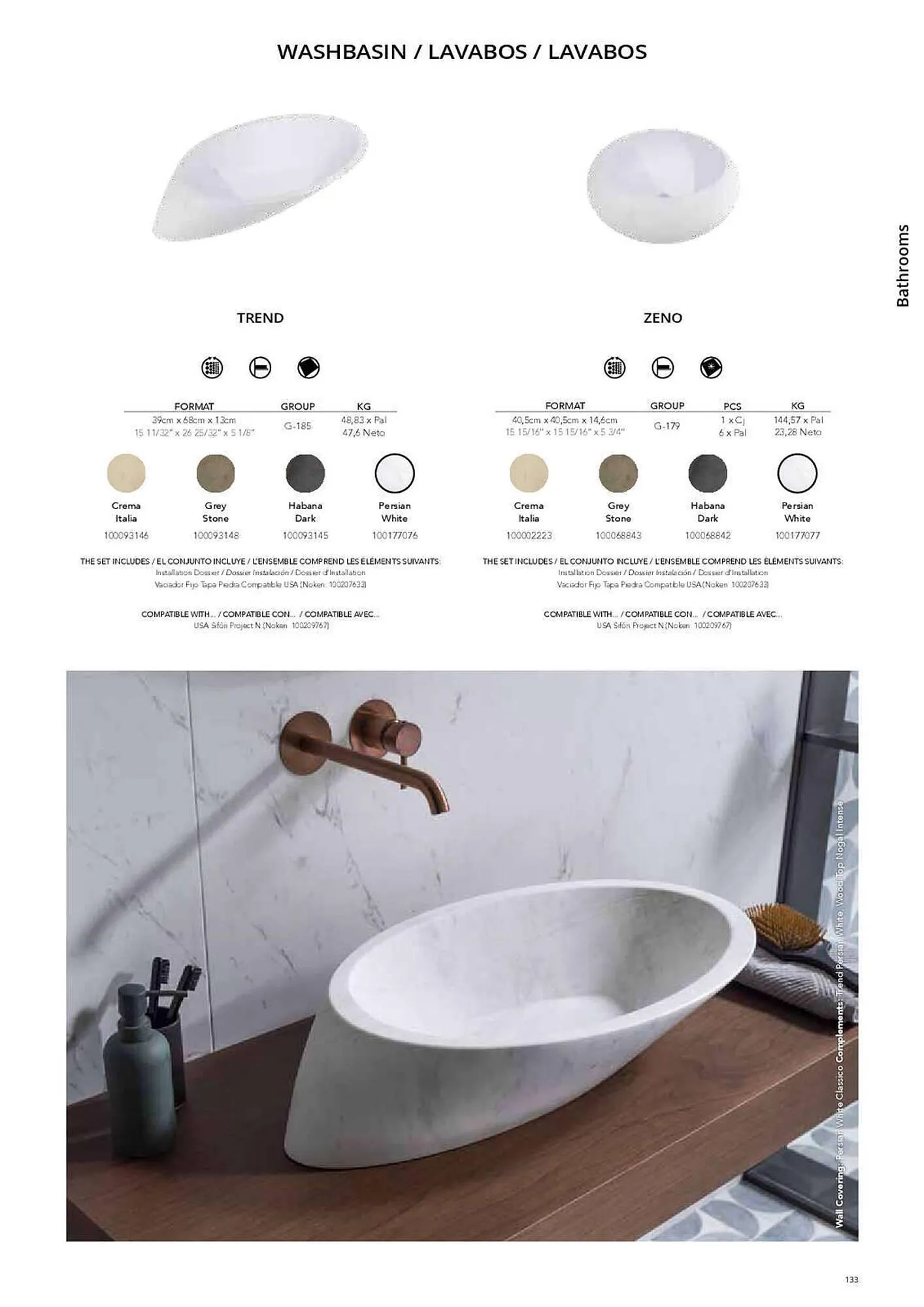 Catálogo de Folleto Porcelanosa 31 de marzo al 8 de febrero 2024 - Página 140