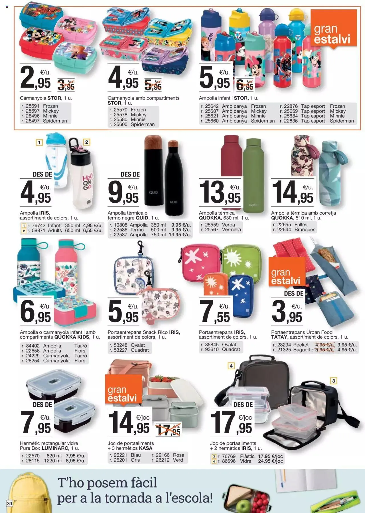 Catálogo de Bonpreu folleto 22 de agosto al 12 de septiembre 2023 - Página 30