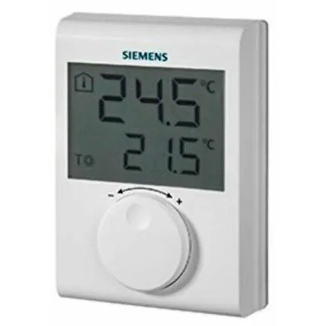 Termostato ambiente digital RDH100 de Siemens