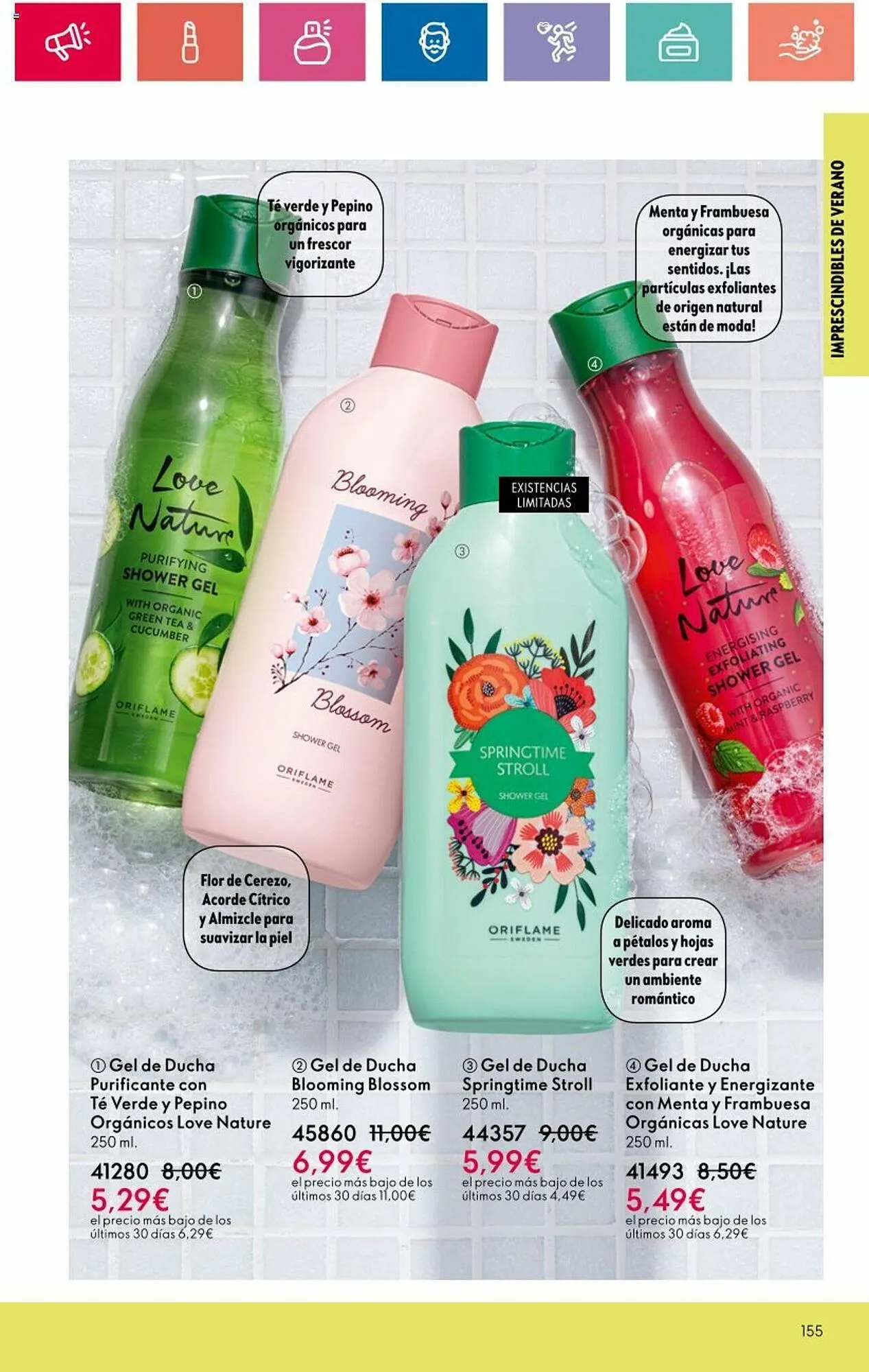 Catálogo de Folleto Oriflame 7 de mayo al 27 de mayo 2024 - Página 155
