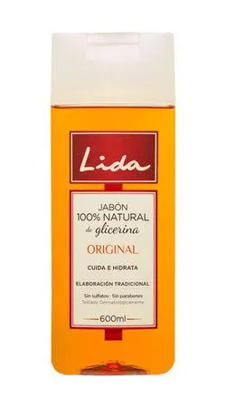 Jabón líquido Lida 600ml de glicerina 100% natural