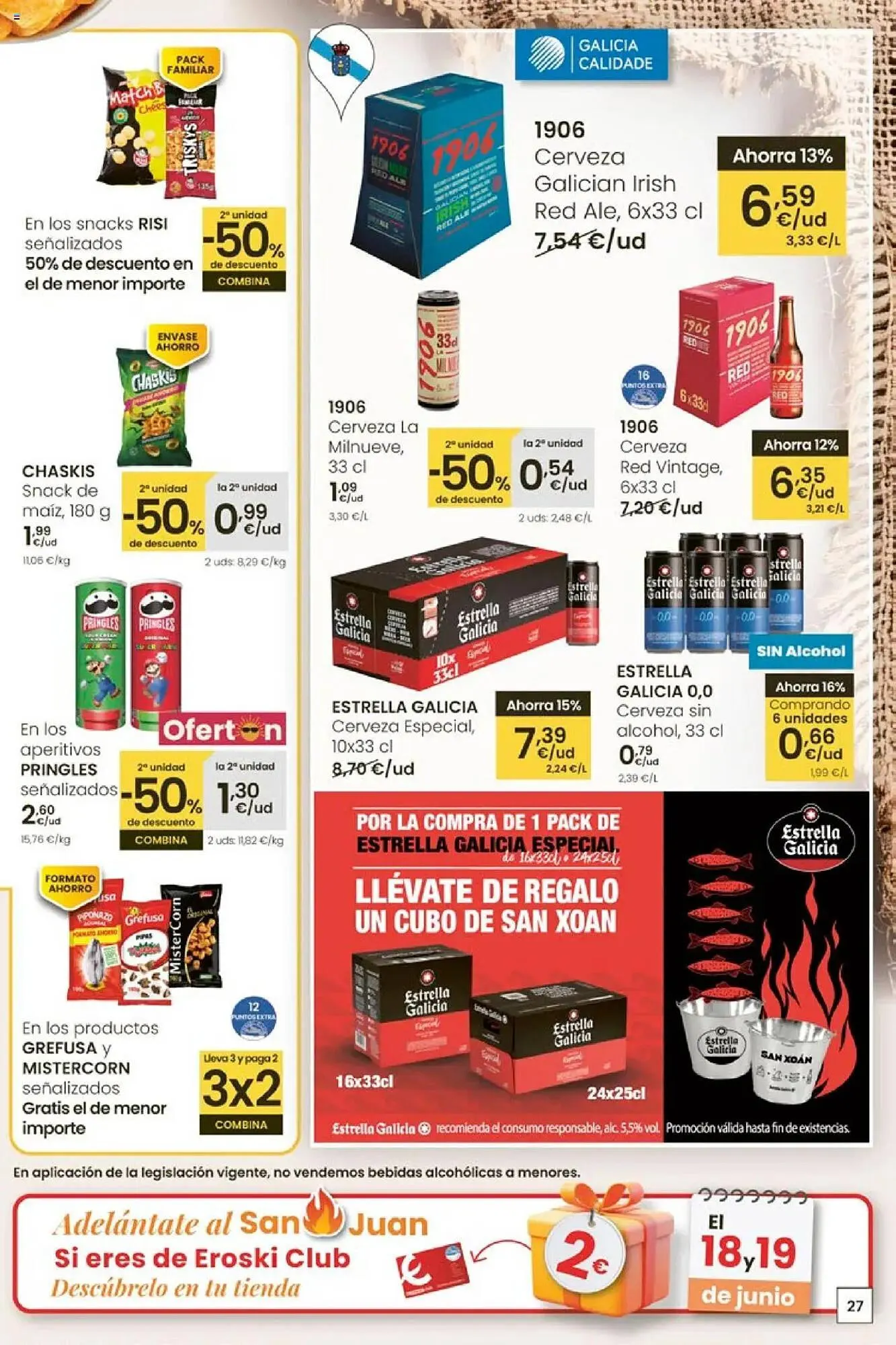 Catálogo de Folleto Eroski 12 de junio al 1 de julio 2025 - Página 27