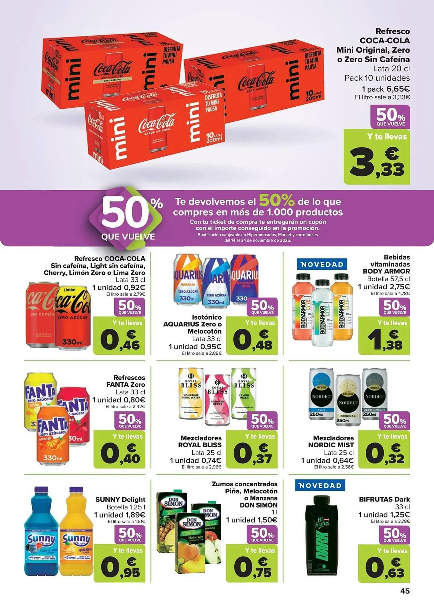 Catálogo de Folleto Carrefour 28 de octubre al 13 de noviembre 2025 - Página 45