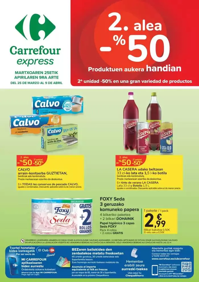 Catálogo de 2. alea -50% 25 de marzo al 9 de abril 2025 - Página 1