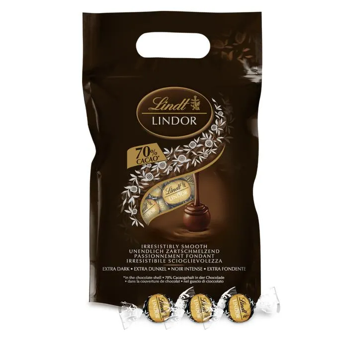 Lindor Maxi Bag Negro 70% Cacao 1Kg