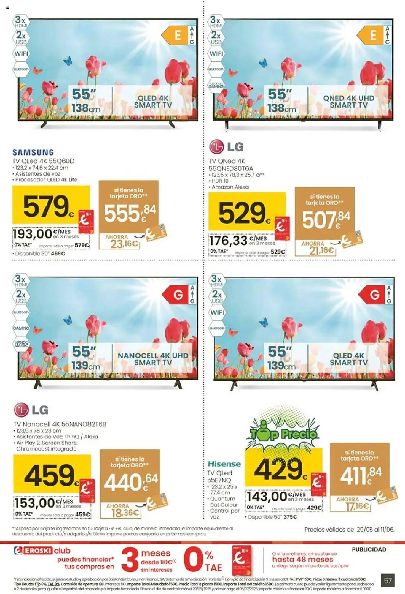 Catálogo de Folleto Eroski 29 de mayo al 10 de junio 2025 - Página 57