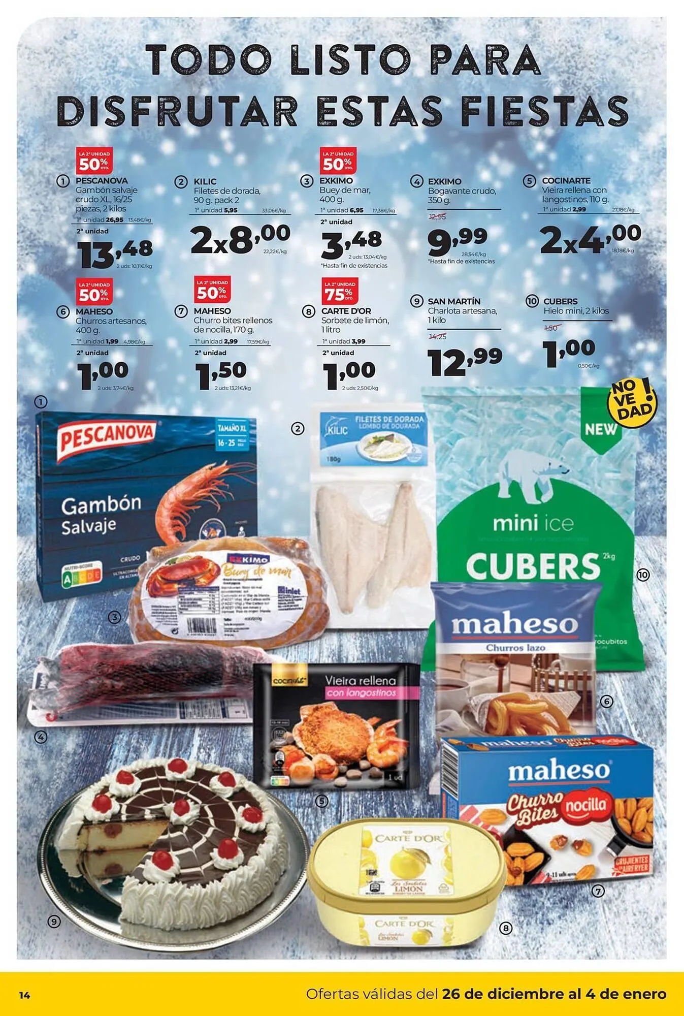 Catálogo de Folleto Alimerka 26 de diciembre al 4 de enero 2026 - Página 14