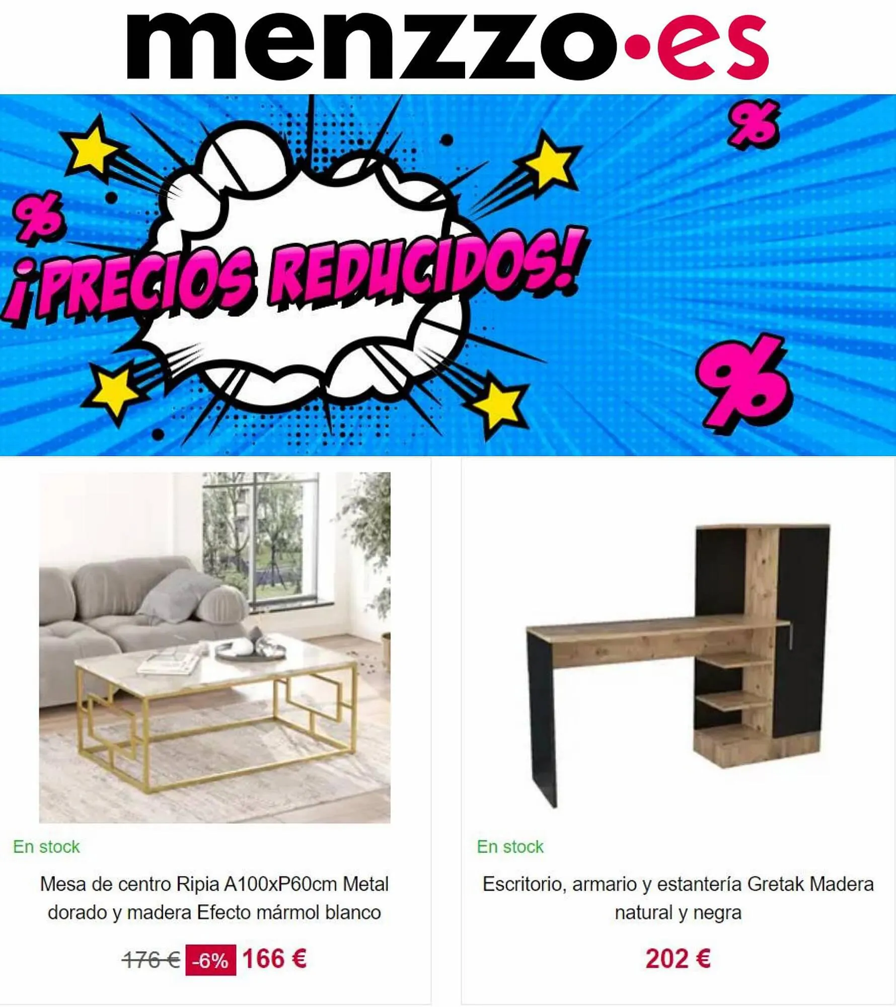 Folleto Muebles Menzzo - 1