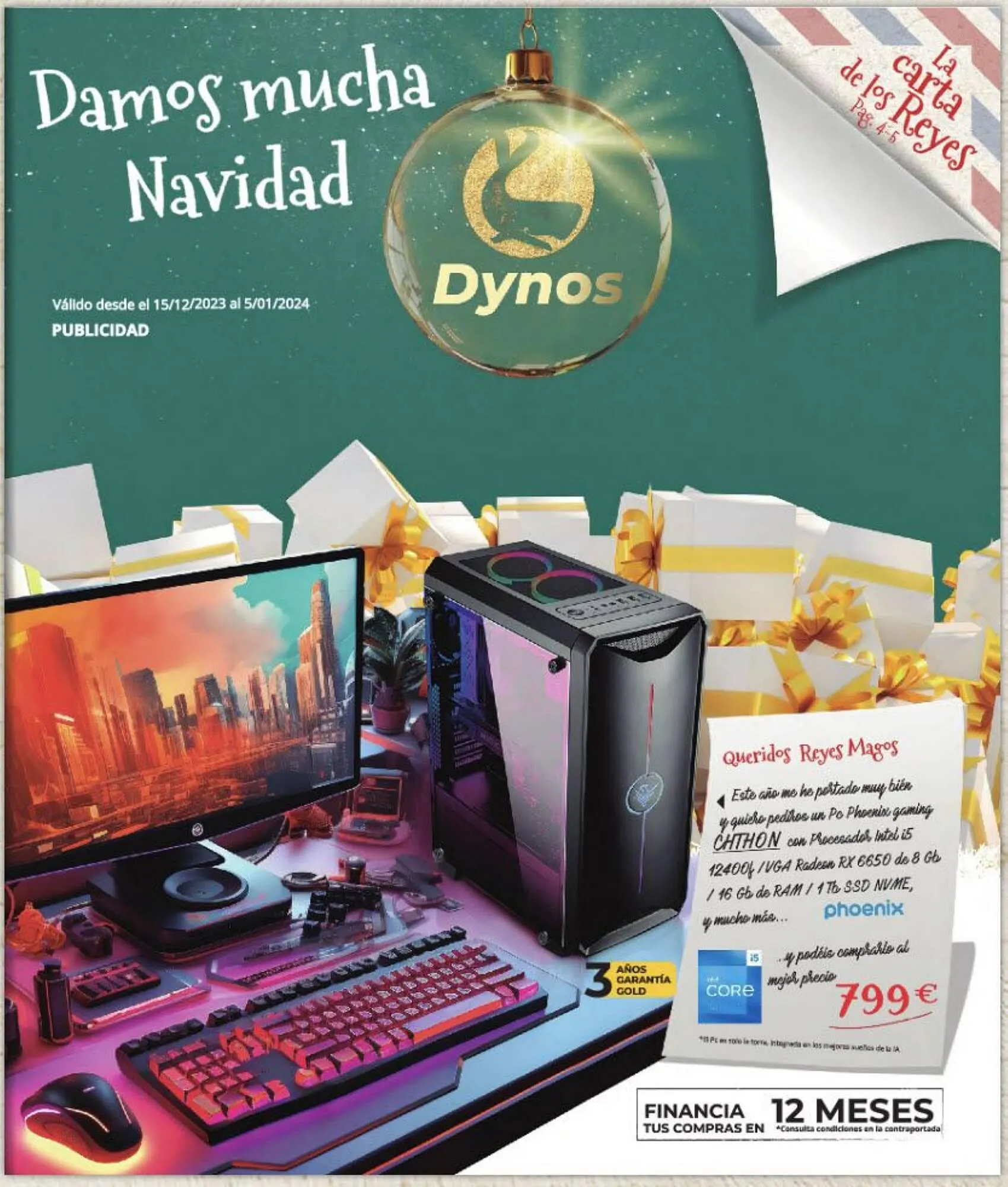 Catálogo de Folleto Dynos Informática 15 de diciembre al 5 de enero 2024 - Página 