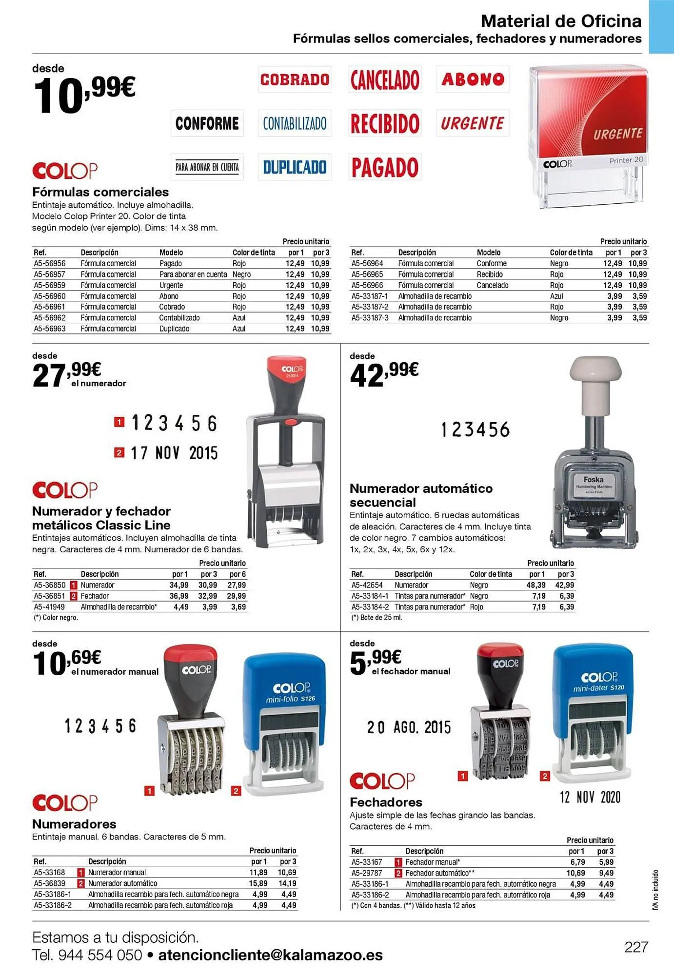 Catálogo de Folleto Staples Kalamazoo 19 de enero al 31 de diciembre 2026 - Página 227