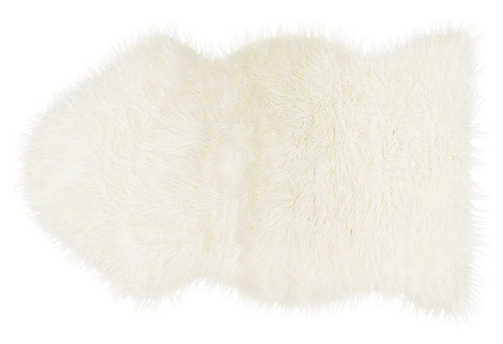 Alfombra piel de Mouton blanco