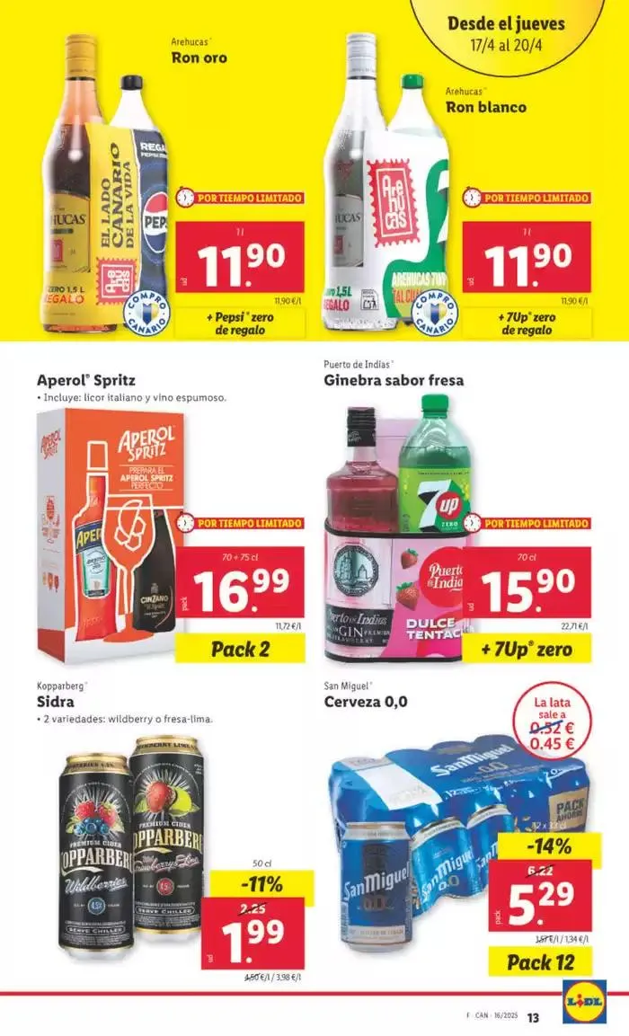 Catálogo de № 1 PRECIO - Ofertas válidas del 14/04 al 20/04 14 de abril al 20 de abril 2025 - Página 23