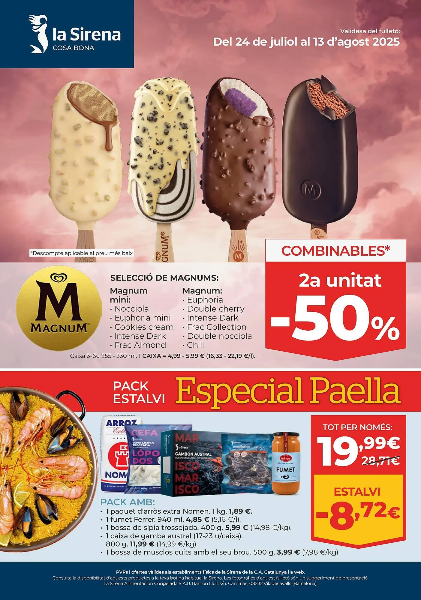 Folleto La Sirena - 1