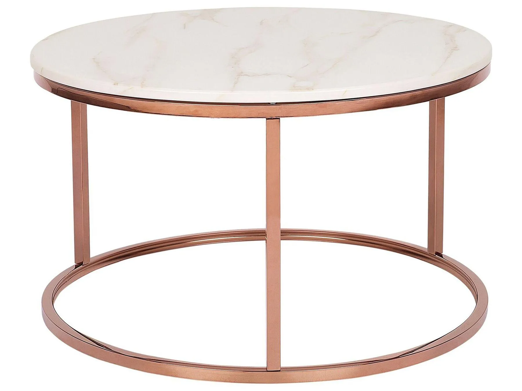 Mesa de centro CORAL Rosa dorado