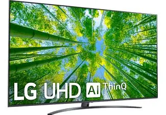 TV LED 75" - LG 75UQ81006LB, UHD 4K, Inteligente a5 Gen5 AI 4K, Smart TV, DVB-T2 (H.265), Negro