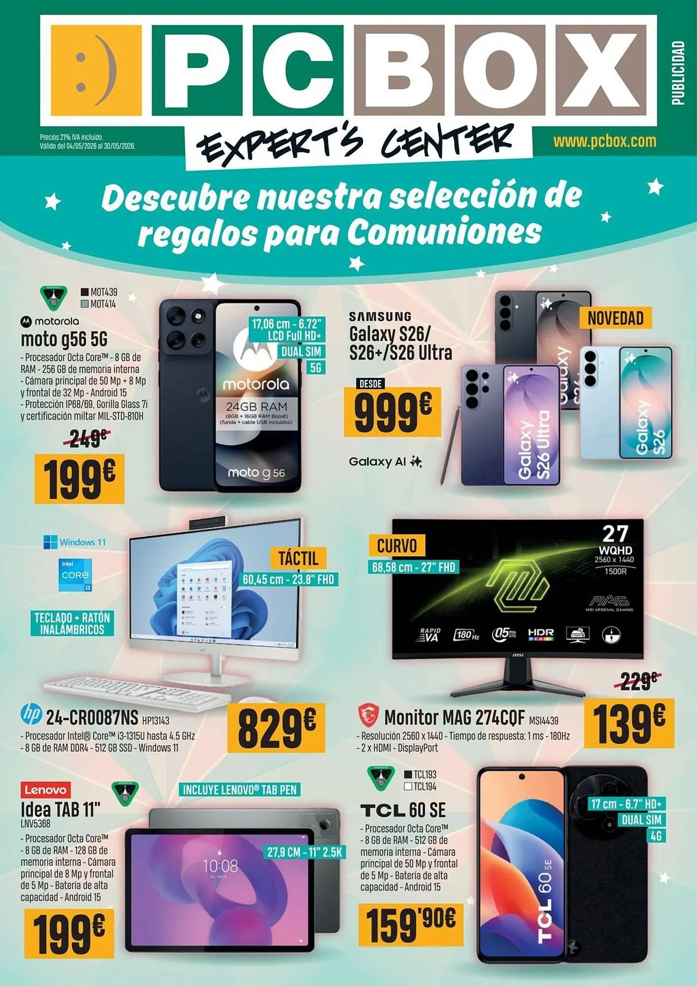 Catálogo de Catálogo PCBox 5 de mayo al 30 de mayo 2026 - Página 1