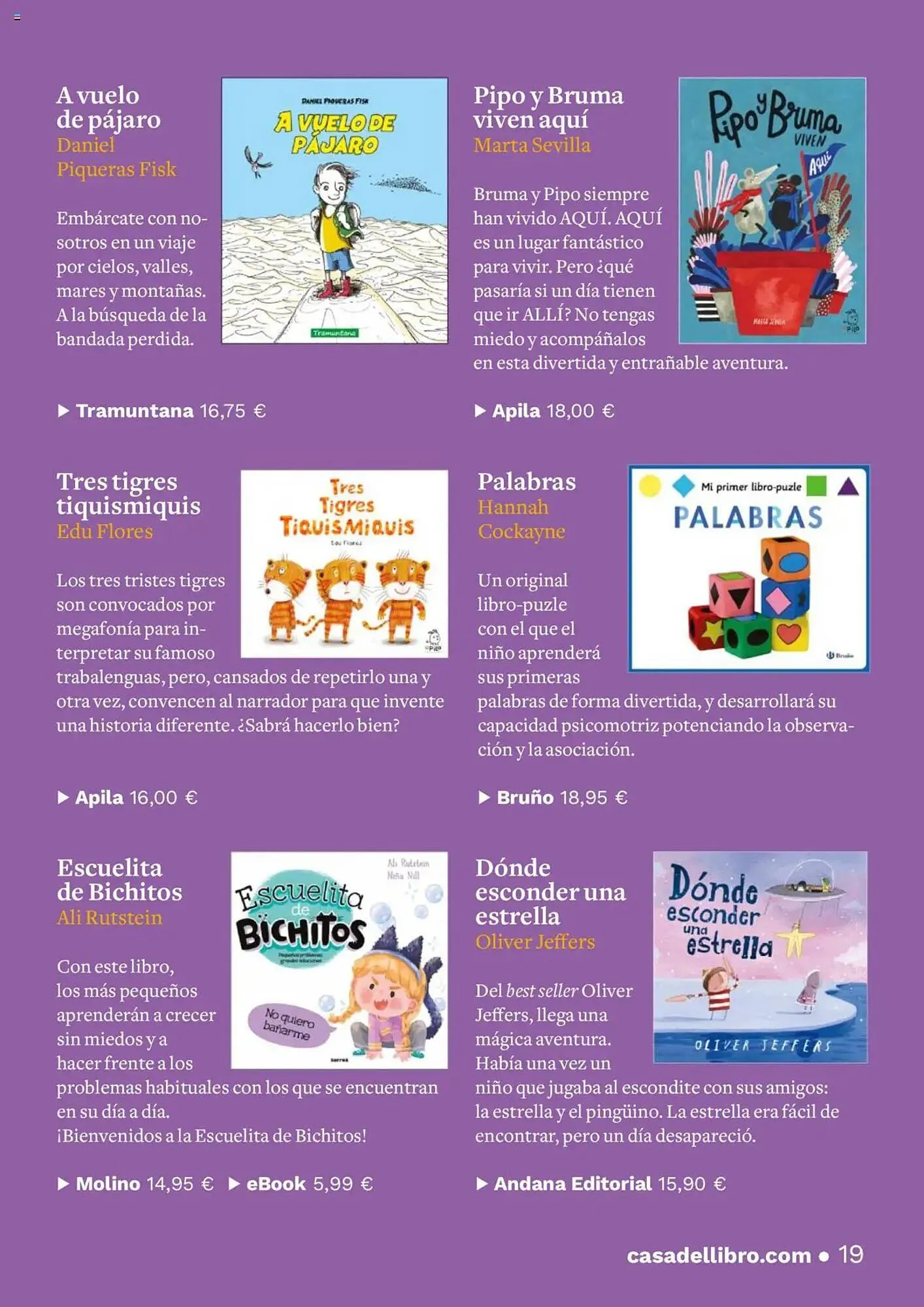 Catálogo de Folleto Casa del Libro 7 de abril al 22 de abril 2025 - Página 19