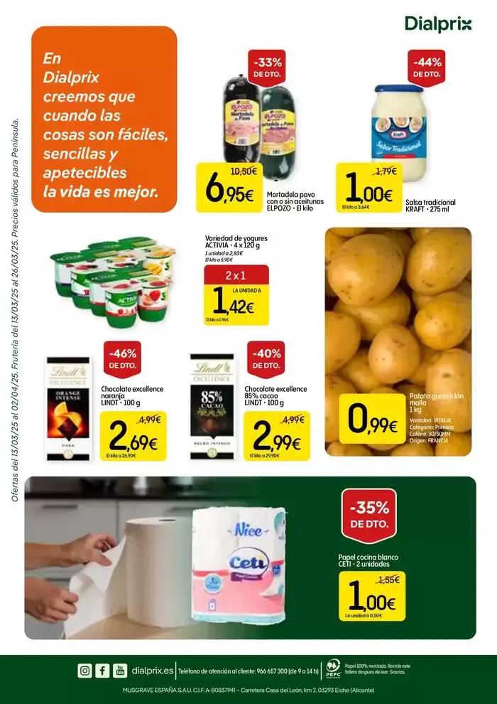 Catálogo de Ofertas del 13/03/2025 al 02/04/2025. Frutería del 13/03/ 13 de marzo al 2 de abril 2025 - Página 16
