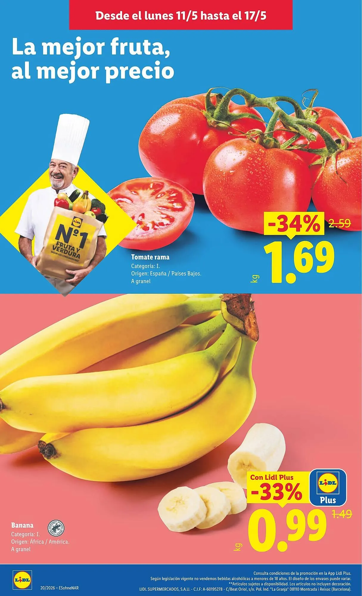 Catálogo de Catálogo Lidl 11 de mayo al 17 de mayo 2026 - Página 4